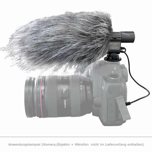 Mikrofon Windschutz für Shotgun MIC-108 oder...